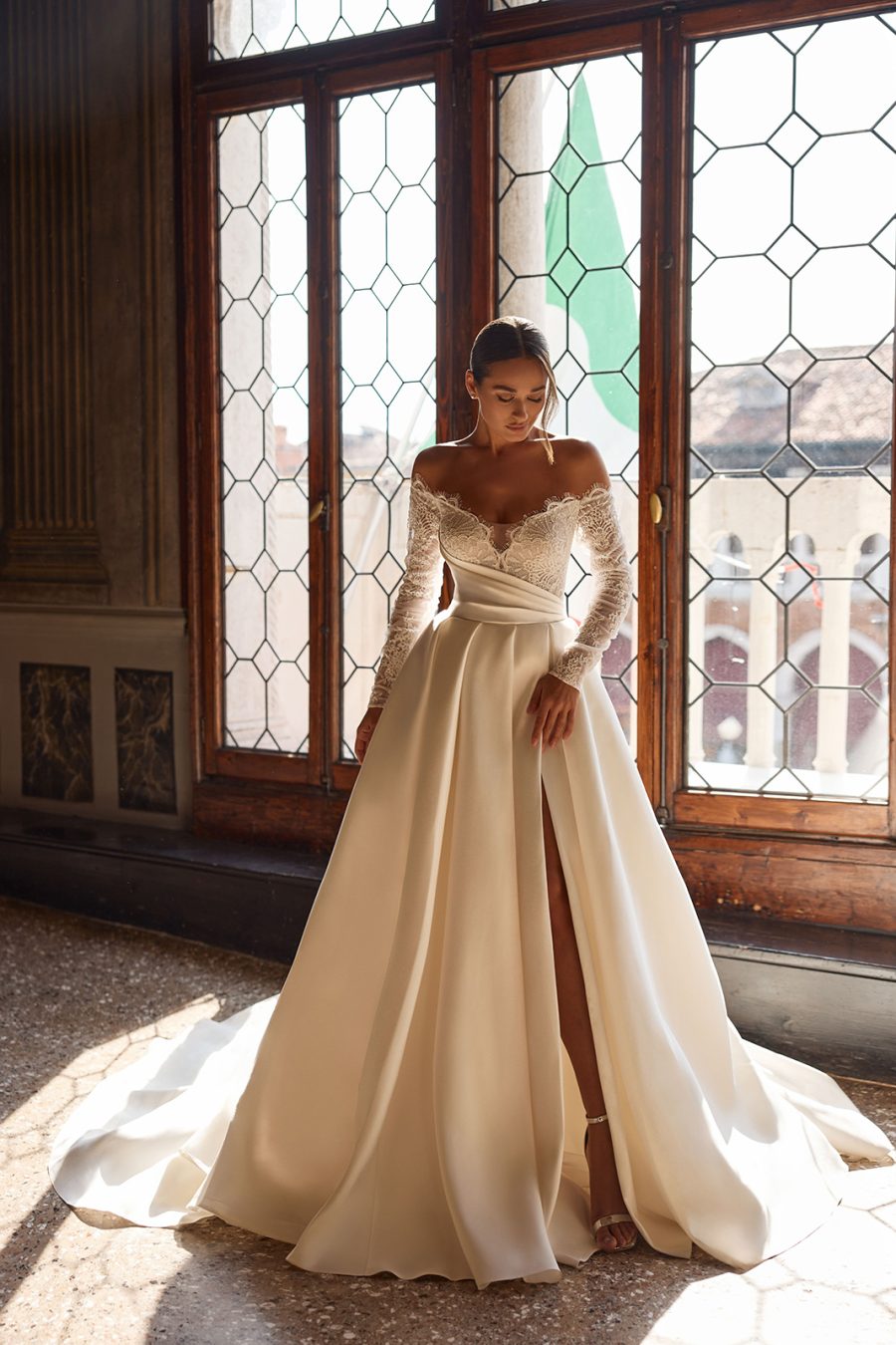 Suknia ślubna Barkley  - Lanesta - kolor Org - rozmiar 38 - Salon Le Mariage