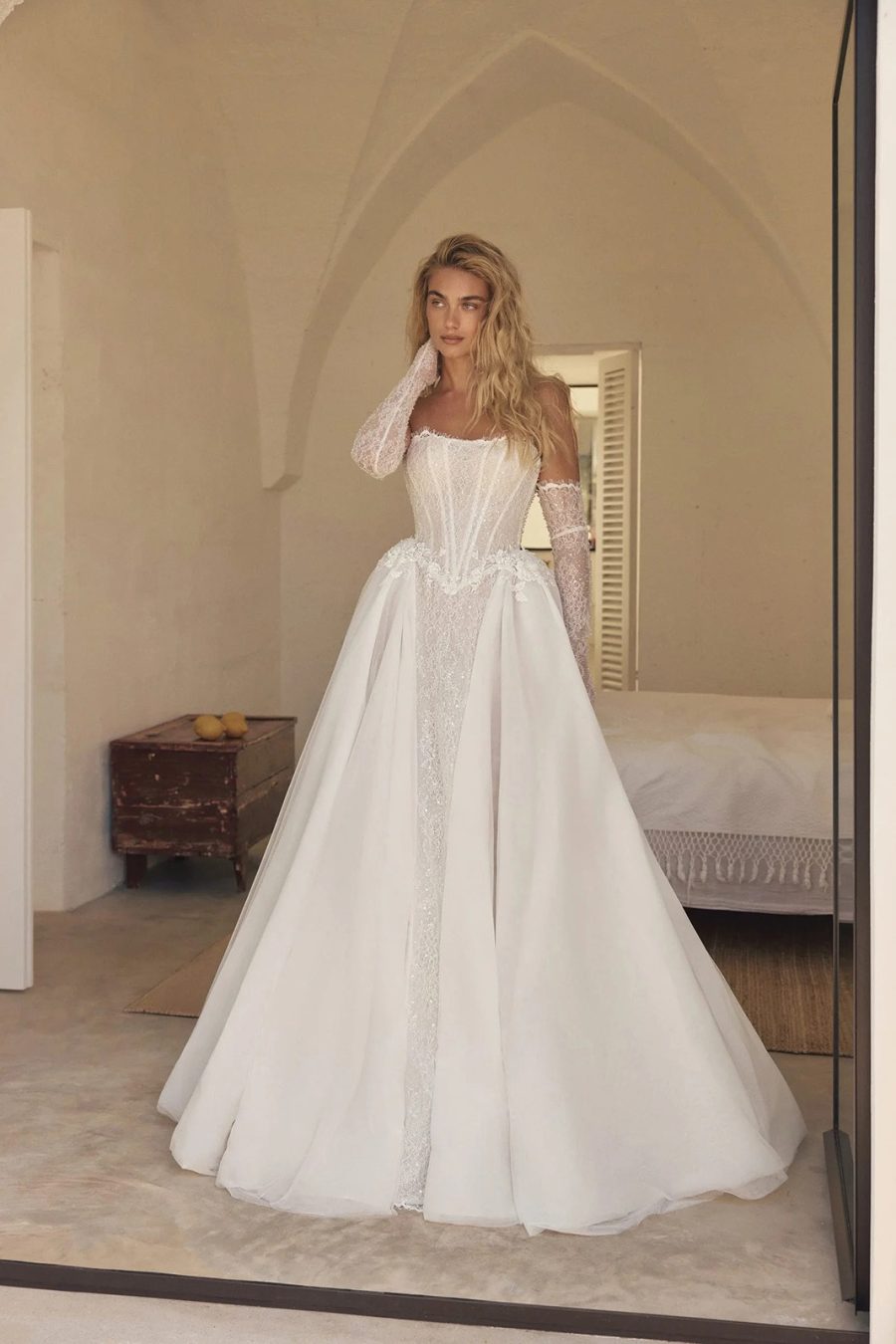Suknia ślubna Vittoria  - Eva Lendel - kolor Orginal - rozmiar 38 - Salon Le Mariage