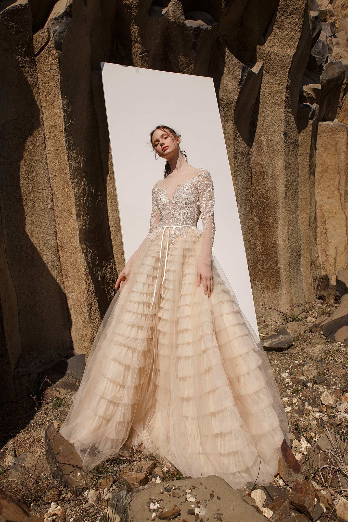 Suknia ślubna Amy  - Eva Lendel - kolor original - rozmiar 38 - Salon Le Mariage