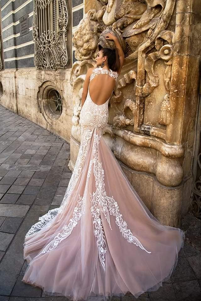 Suknia ślubna Eleonora  - Ida Tores - kolor Coffee - rozmiar 38 - Salon Le Mariage