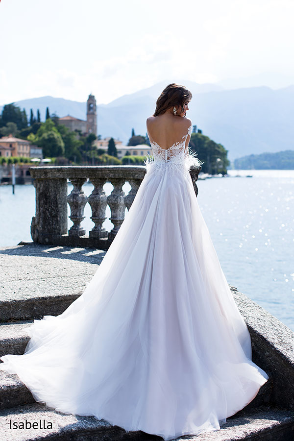 Suknia ślubna Isabella  - Giovanna Alessandro - kolor Ivory nude - rozmiar 38 - Salon Le Mariage