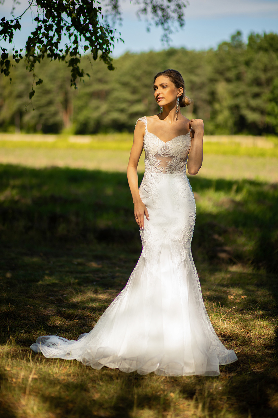 Suknia ślubna Malia  - Relevance - kolor Ivory/toffi - rozmiar 38 - Salon Le Mariage
