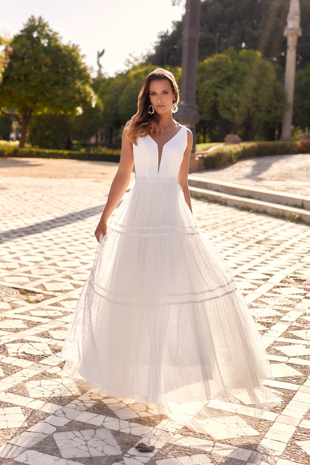 Suknia ślubna Papaya  - Margarett - kolor Org - rozmiar 38 - Salon Le Mariage