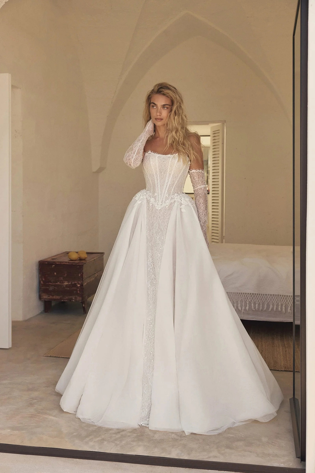 Suknia ślubna Vittoria  - Eva Lendel - kolor Orginal - rozmiar 38 - Salon Le Mariage