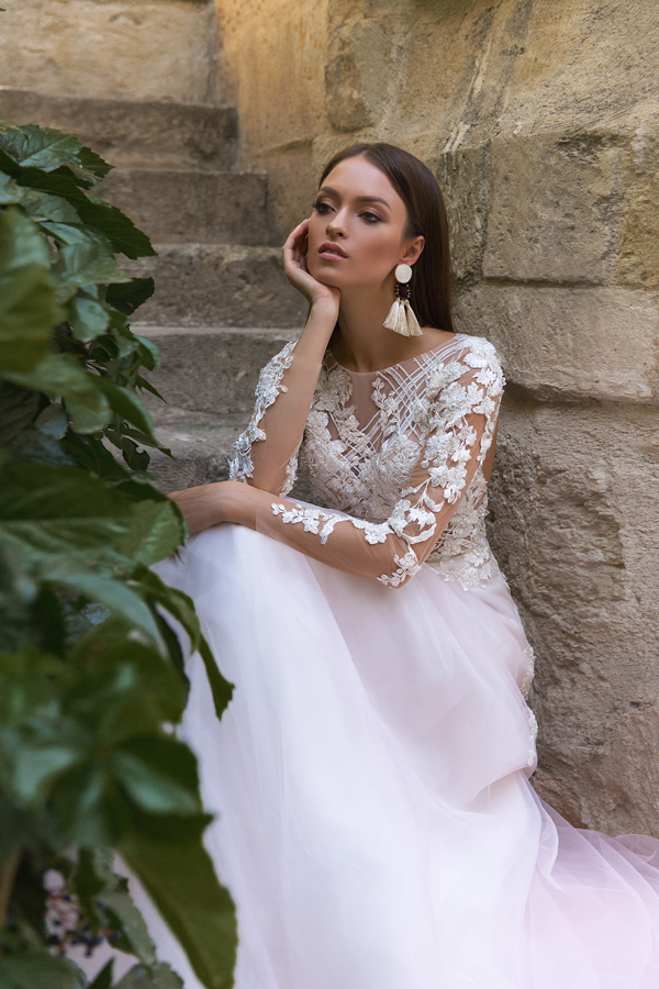 Suknia ślubna Valentine  - Eva Lendel - kolor Rozowa - rozmiar 38 - Salon Le Mariage