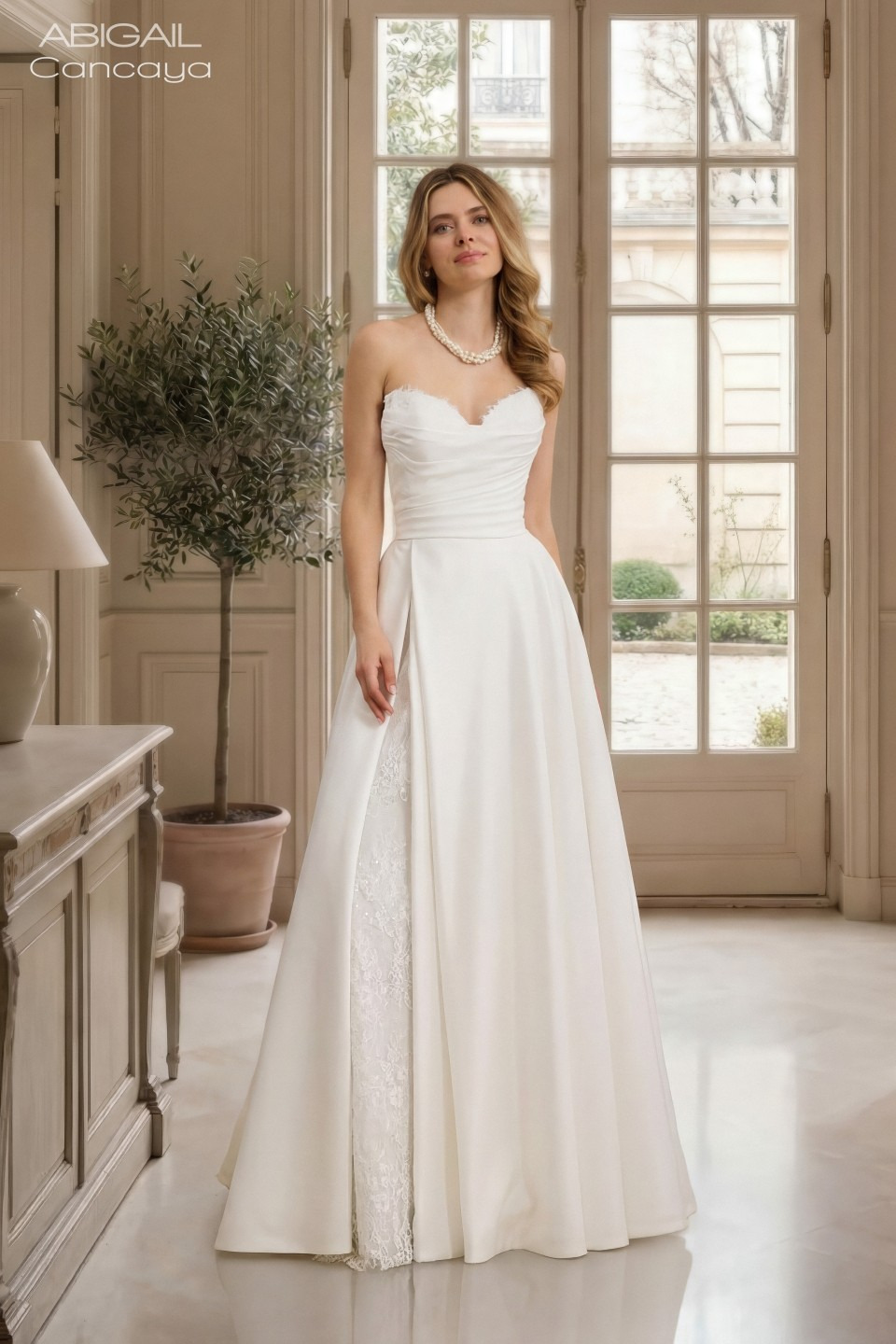 Suknia ślubna Cancaya  - Herms - kolor Oryginal - rozmiar 38 - Salon Le Mariage